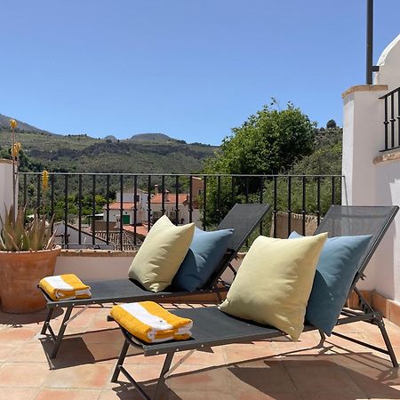 Stunning Spanish White Village Home Private Pool Stunning Views Saleres Eksteriør bilde