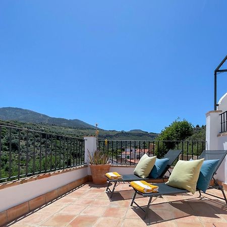 Stunning Spanish White Village Home Private Pool Stunning Views Saleres Eksteriør bilde